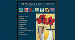 Desktop Screenshot of donnaestabrooks.com